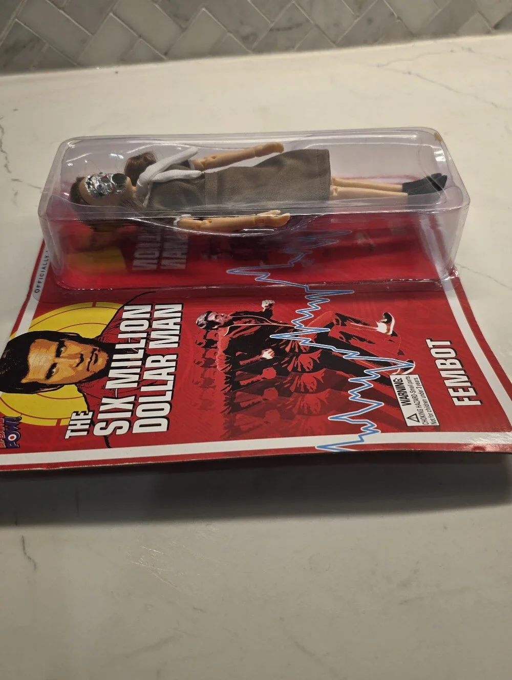 Bif Bang Pow! The Six Million Dollar Man FEMBOT 8